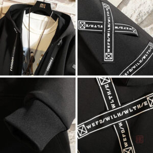 Veste kimono homme inspirée des ninjas, design moderne