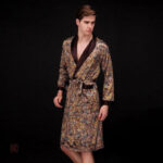 Kimono homme en satin élégant et confortable