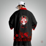 Veste kimono homme élégante pour un style décontracté