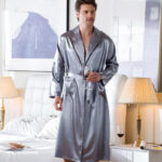Peignoir kimono pour homme, taille XXL, style décontracté