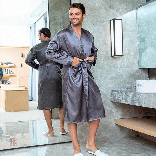 Kimono homme, grande taille, idéal pour le confort à domicile