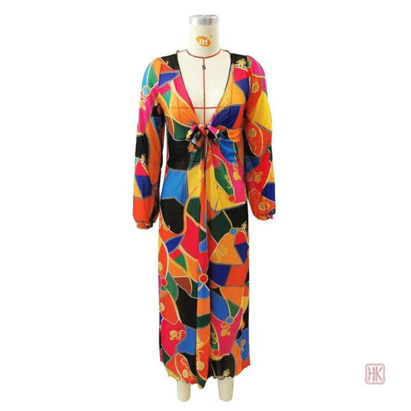 Kimono à motifs pour un look élégant et décontracté