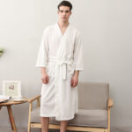 Kimono d'intérieur homme en tissu doux et léger