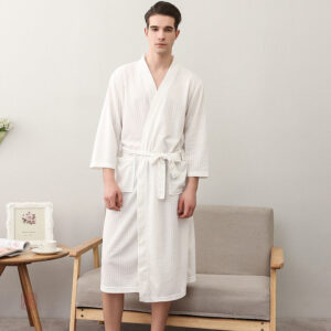 Kimono d'intérieur homme en tissu doux et léger