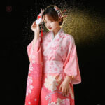 Kimono Japonais Femme pour Cosplay