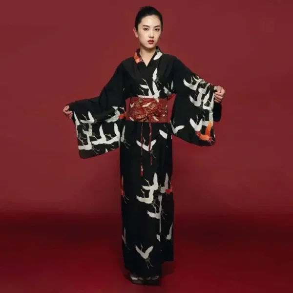 kimono-japonais-coton-1 Kimono japonais en coton