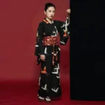 Robe kimono traditionnelle en coton