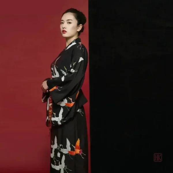Kimono en coton pour un look décontracté