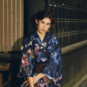 Kimono Japonais en coton pour homme