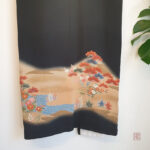 Robe kimono en soie pour femme