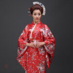 Kimono Japonais Femme en coton