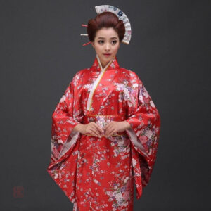 Kimono Japonais Femme en coton