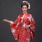Kimono en coton léger pour femme