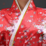 Mode féminine : kimono japonais en coton