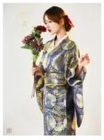 Kimono Japonais Femme en soie