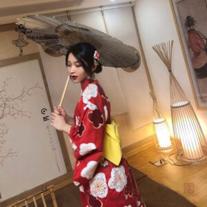 Kimono traditionnel japonais pour femme