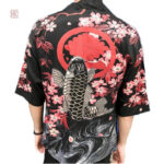 Veste Kimono Homme avec motif Sakura