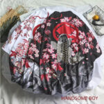 Kimono Homme aux motifs floraux inspirés du Japon