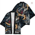 Veste Kimono Homme avec motif dragon