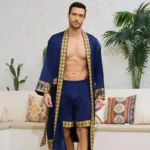 Peignoir kimono élégant pour homme