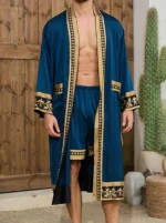 Vêtement de nuit homme en satin