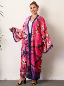 Kimono femme coloré, parfait pour se détendre