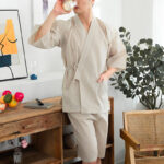 Pyjama Kimono Homme en tissu léger