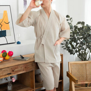 Pyjama Kimono Homme en tissu léger