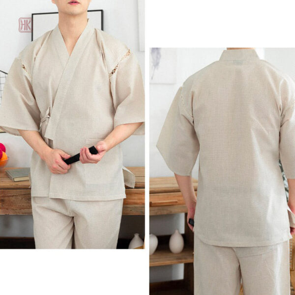 Kimono masculin à porter la nuit