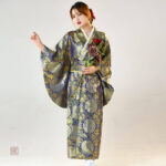 Kimono en satin pour femme, accessoire de mode chic