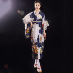 Vêtement traditionnel japonais pour femme