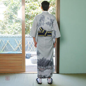 Kimono vintage pour homme, style japonais authentique
