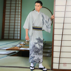 Design classique et intemporel, kimono pour homme vintage