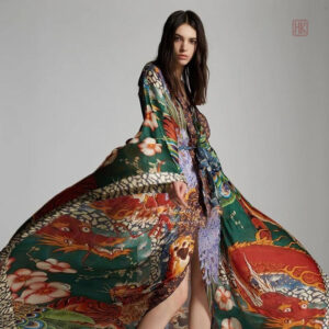 Kimono Japonais Vintage pour femme