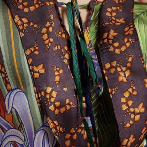 Kimono élégant avec motifs japonais classiques