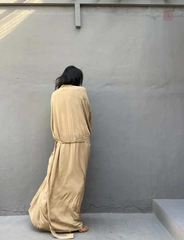 Kimono long pour femme, parfait pour les journées d'été