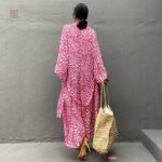 Mode féminine : kimono long et chic