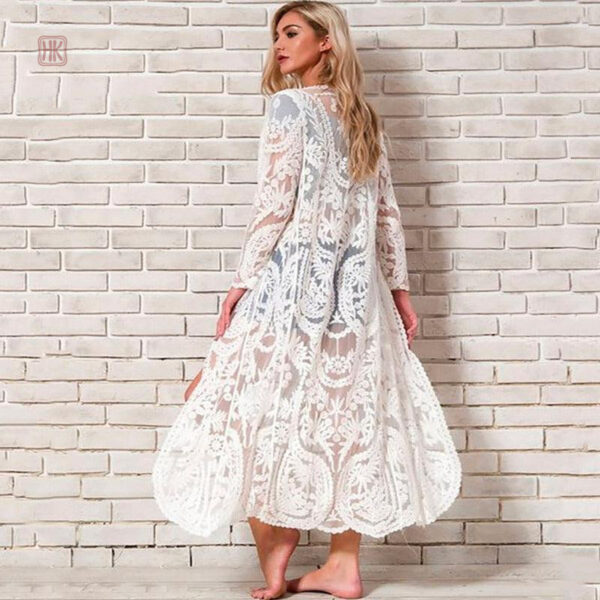 kimono-long-femme-dentelle-1 Kimono long femme en dentelle élégante