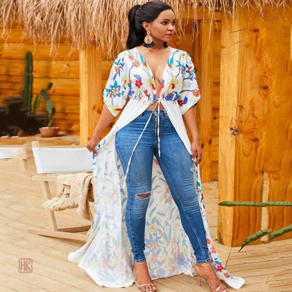 kimono-long-floral-1 Kimono long floral pour femme