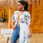 Style floral pour un look décontracté