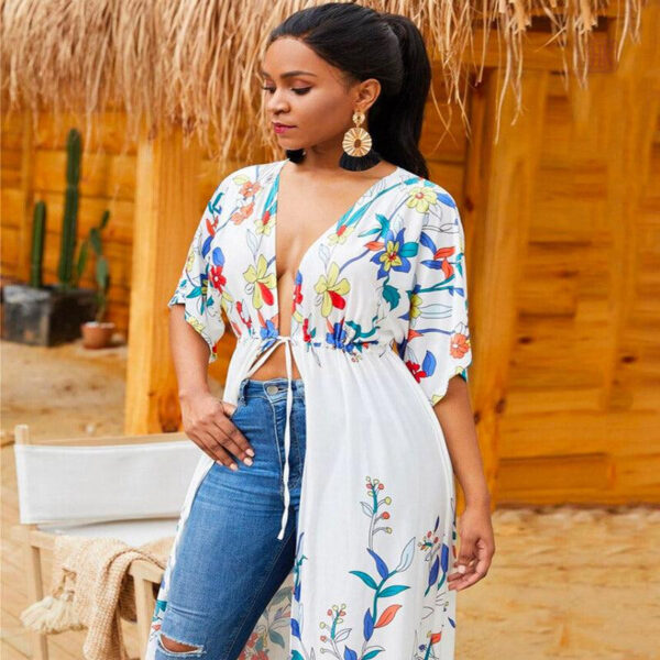 Style floral pour un look décontracté