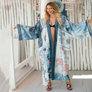 Kimono imprimé pour un look féminin et moderne