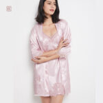 Kimono lingerie long pour femme