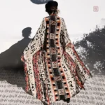 Kimono long en soie pour femmes, élégant et léger