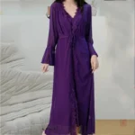 Kimono féminin long, style moderne