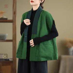 Manteau Kimono douillet pour l'hiver