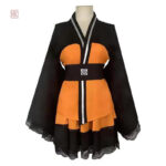 Kimono femme à motifs Naruto, idéal pour les fans
