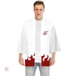 Veste kimono Naruto, tenue décontractée pour fans d'anime