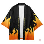 Kimono homme, motif Naruto, vêtement confortable et stylé