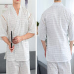 Pyjama Kimono Homme en tissu léger et élégant